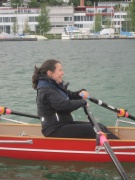 a happy rower